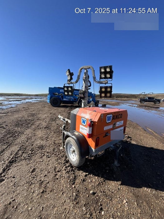 2024 Wanco WLTT-4MM4K Diesel, Deep Sea Controller, Shore Power Plug, Auto Start, (4) 350W LED Floodlights, 4kW Generator, 60 Gal Fuel Tank, 2" Ball, T3