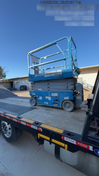 2019 Genie GS-1930 Fixed Rails with Chain Entry