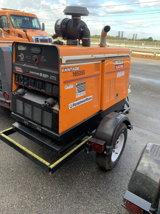 2022 Lincoln Electric Vantage 549X Crosslink Technology, Trailer Mounted, ES Decals, T3