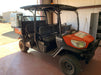 2022 Kubota RTV-X1140W-H Plastic Canopy, Windshield Acrylic Clear, LED Strobe Light, Wire Harness Kit, Back up Alarm