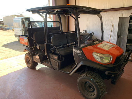 2022 Kubota RTV-X1140W-H Plastic Canopy, Windshield Acrylic Clear, LED Strobe Light, Wire Harness Kit, Back up Alarm