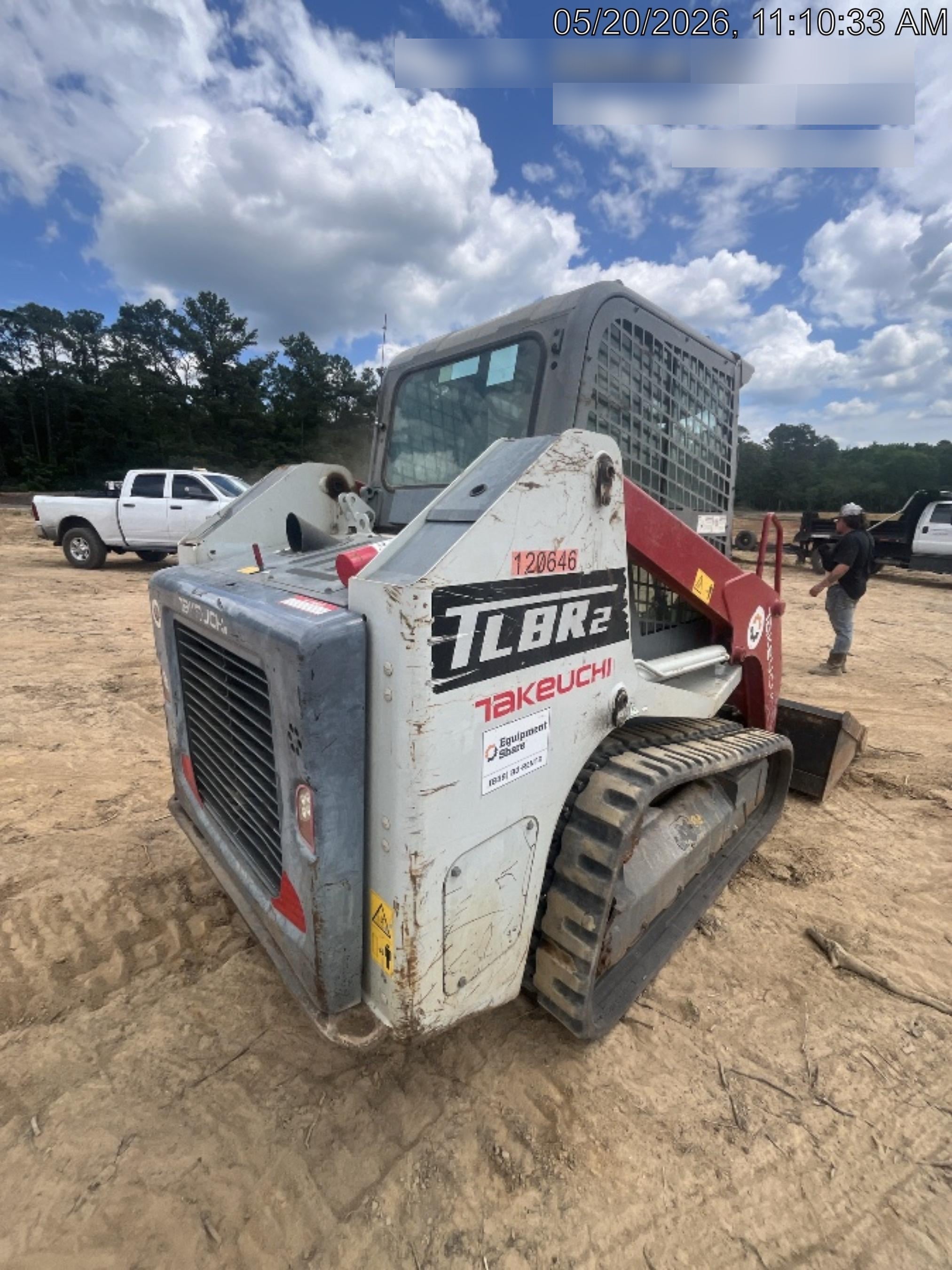 2020 TAKEUCHI TL8R2-CR