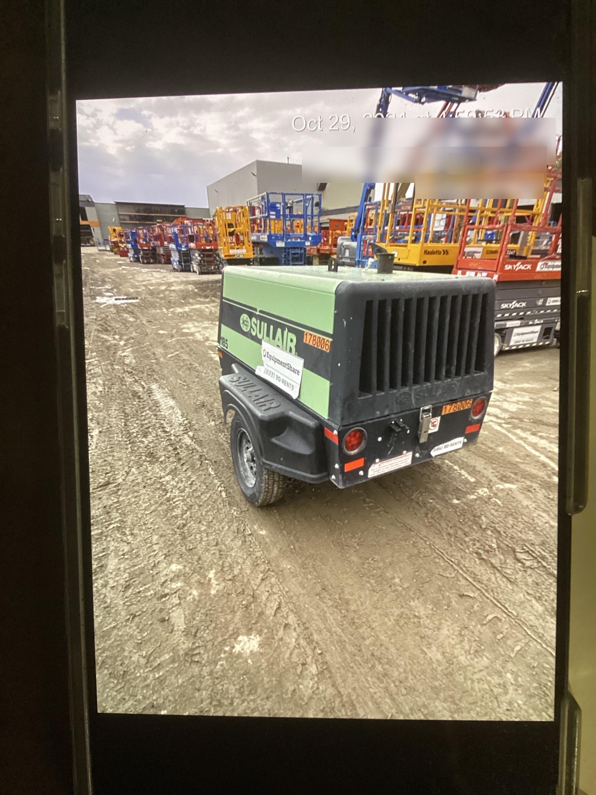 2021 SULLAIR 185D-DPQ KU4F