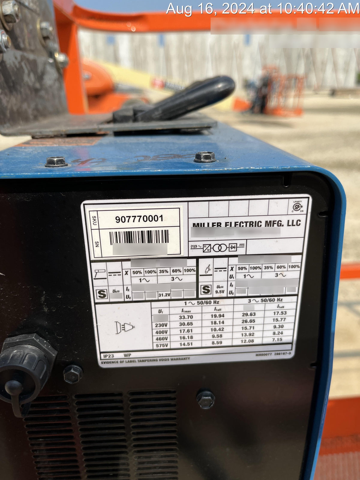 2024 MILLER ELECTRIC CST-282
