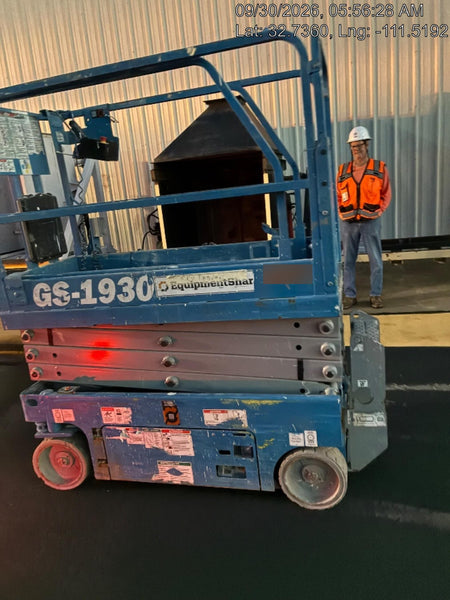 2019 Genie GS-1930 Half Height Swing Gate, 800W Inverter