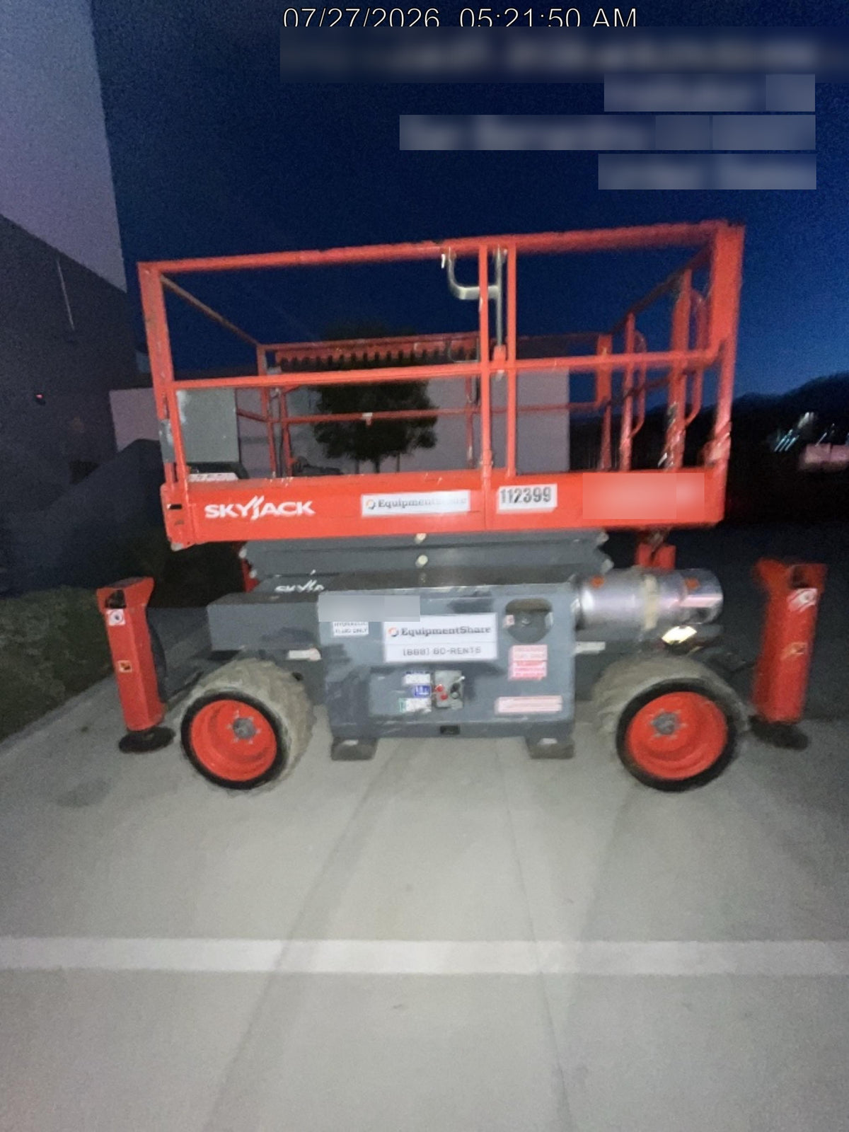 2020 SKYJACK SJ6832 RT