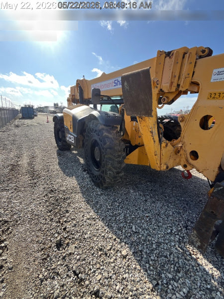 2019 JCB 510-56 Open ROPS, 74 HP, Solid Tires, Worklights, Beacon, Aux Hydraulics, Lifting Eye 72" Carriage/60" Forks