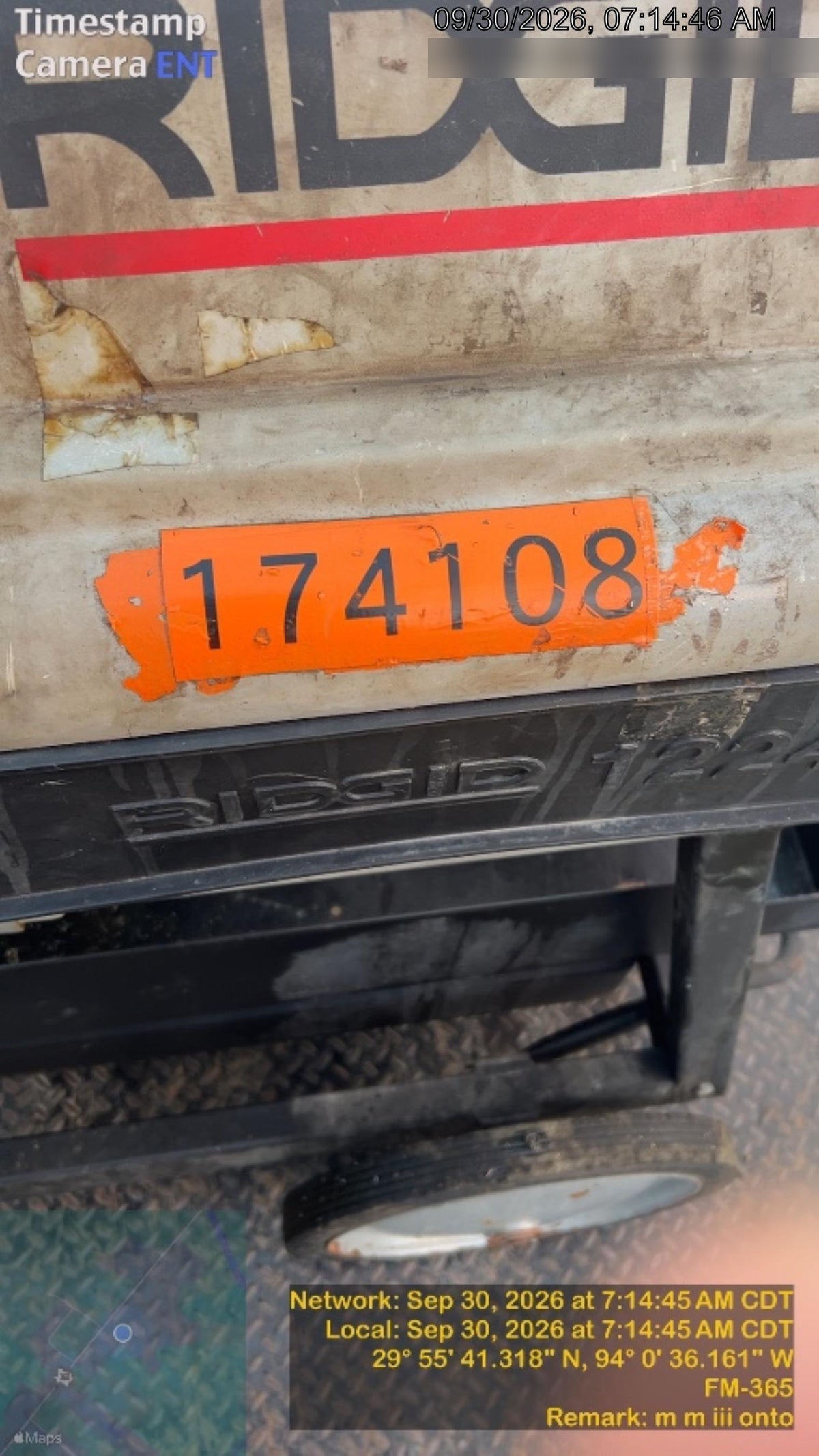 2021 RIDGID 1224