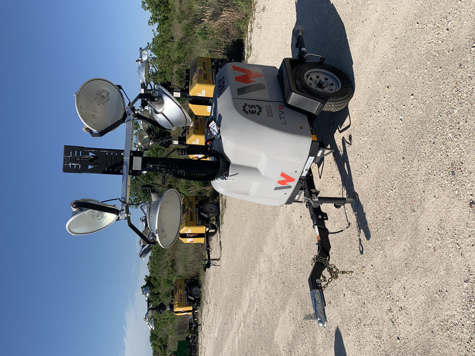 2018 Wacker Neuson LTV6L-MH Wacker Neuson LTV6L Mobile Light Tower w/Fuel Level Sensor Installed