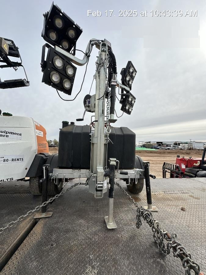 2024 Wanco WLTT-4MM4K Diesel, Deep Sea Controller, Shore Power Plug, Auto Start, (4) 350W LED Floodlights, 4kW Generator, 60 Gal Fuel Tank, 2" Ball, T3