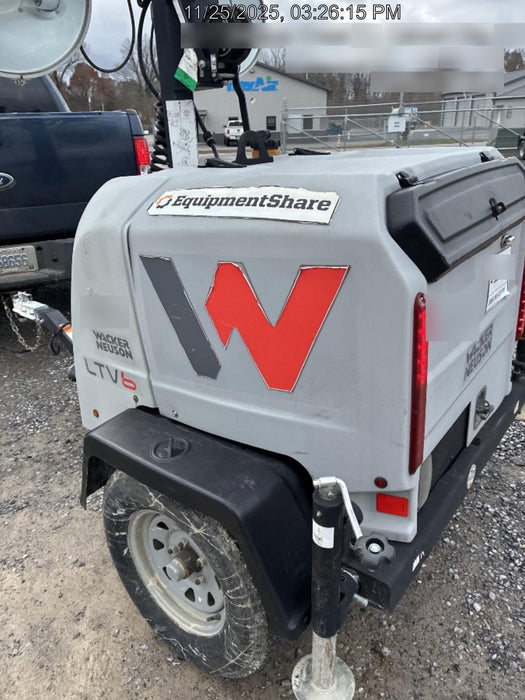 2018 Wacker Neuson LTV6L-MH Wacker Neuson LTV6L Mobile Light Tower w/Fuel Level Sensor Installed