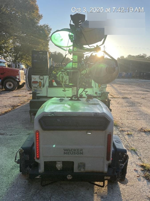 2019 Wacker Neuson LTV6L-MH Wacker Neuson LTV6L Mobile Light Tower w/Fuel Level Sensor Installed