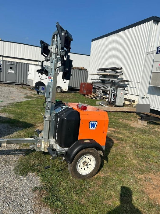 2025 Wanco WLTT-4MM4K Diesel, Mitsubishi L2E, 9.0HP @1800 rpm, Deep Sea Controller, Shore Power Plug, Auto Start, (4) 350W LED Floodlights, 4kW Generator, 60 Gal Fuel Tank, 2" Ball, T3