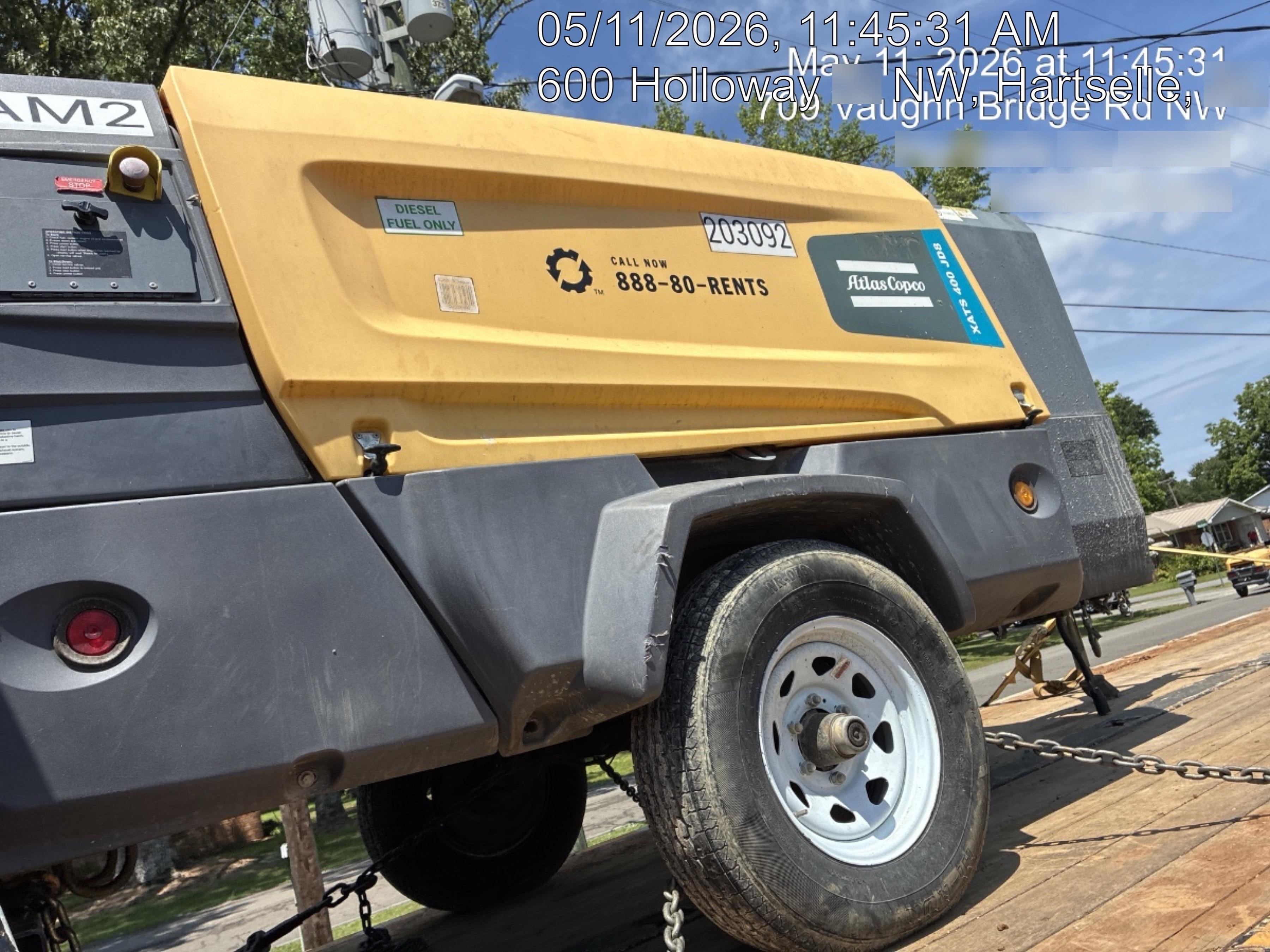2022 ATLAS COPCO XATS400 CWK