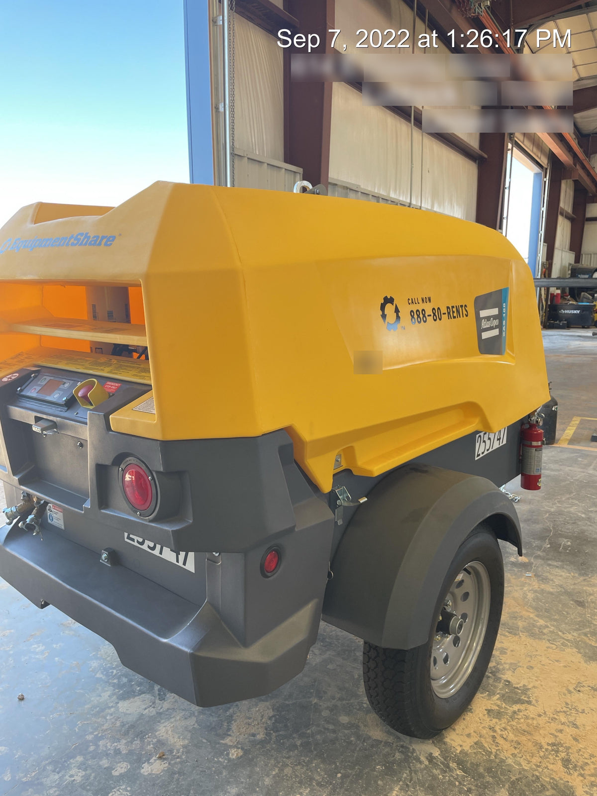 2022 ATLAS COPCO XAS188 CWK