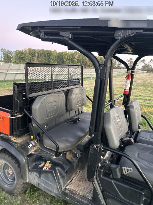 Kubota RTV-X1140W-H Plastic Canopy, Windshield Acrylic Clear, LED Strobe Light, Wire Harness Kit, Back up Alarm