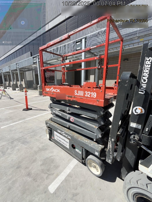 2019 Skyjack SJIII-3219 Standard Options