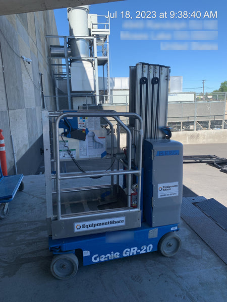 2019 GENIE GR-20