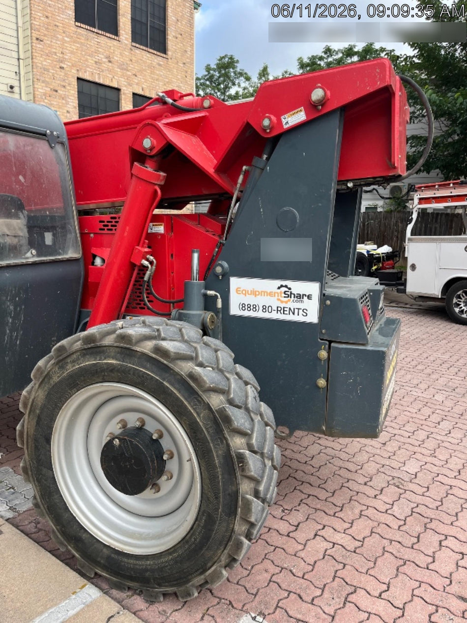 2018 Manitou MTA10055 MTA10055 - 74 HP T4, Canopy, Worklights/Strobe, Beacon, 66" Carriage, 60" Forks, Solid Tires, Lift Hook, Aux Hydraulics