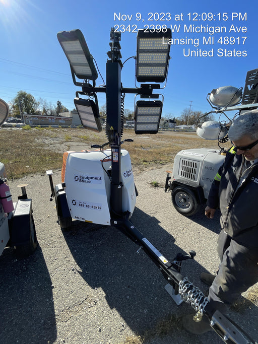 2023 Generac MLT2 Diesel, Flex Switch 120V Input, Powerzone Controller, (4) 320W LED Lights, 4kW Generator, 39.9 Gal Fuel Tank, 2" Ball, T3