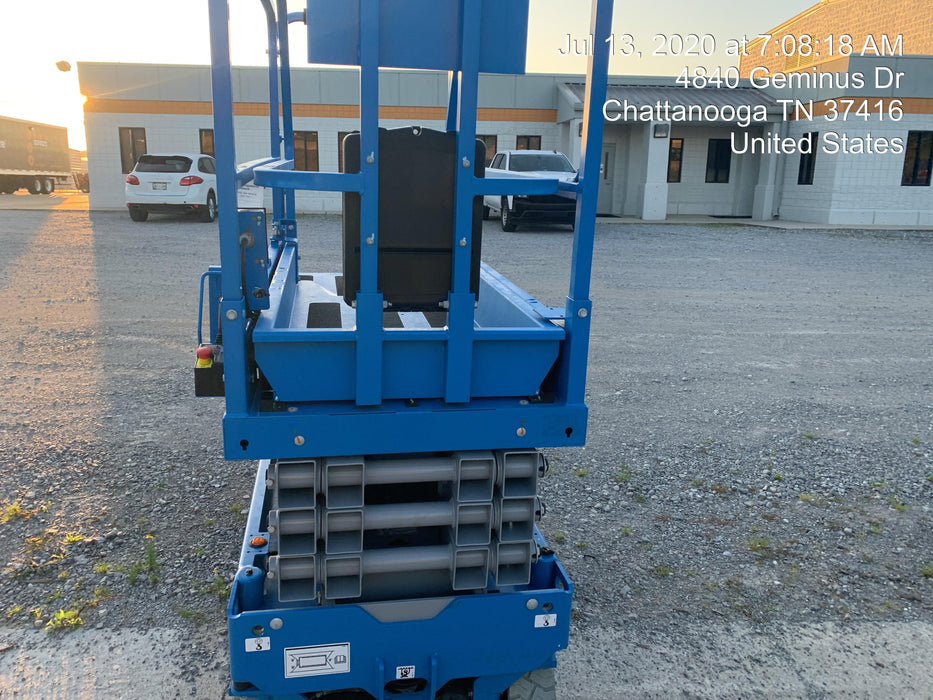 2020 Genie GS-1930 Fixed rails with chain entry gate - Pre A92.20