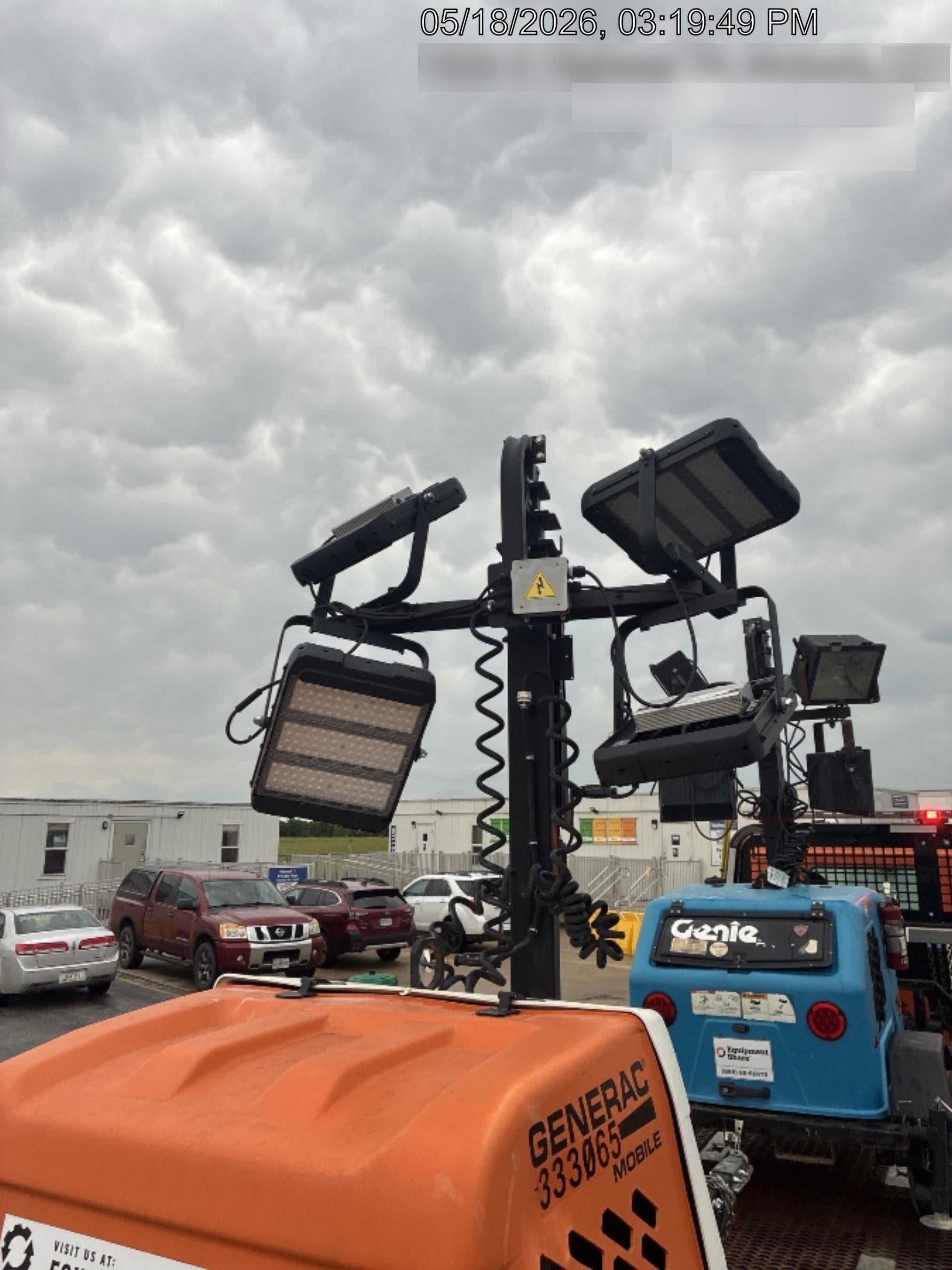 2023 Generac MLT2 Diesel, Flex Switch 120V Input, Powerzone Controller, (4) 320W LED Lights, 4kW Generator, 39.9 Gal Fuel Tank, 2" Ball, T3