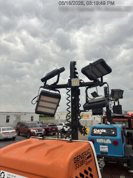 2023 Generac MLT2 Diesel, Flex Switch 120V Input, Powerzone Controller, (4) 320W LED Lights, 4kW Generator, 39.9 Gal Fuel Tank, 2" Ball, T3