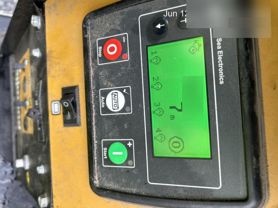 2022 Allmand NLV3GR (4) LED Light Fixture 350W, 23' Vertical Mast, 3kW Prime, Towable, Deep Sea L401, Leveling Jacks, Yanmar T4F 5.8hp