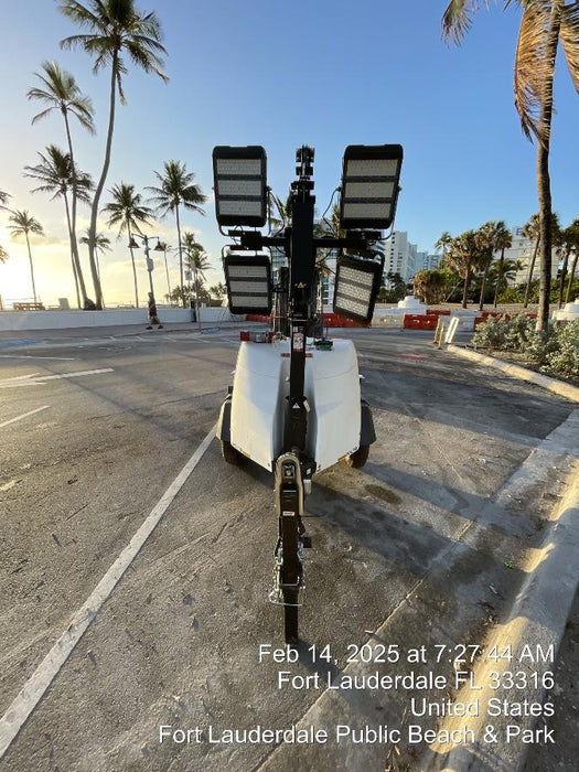 2025 Generac MLTS-4 Diesel, Mitsubishi L2E, 7.1 hp @1800 rpm, Flex Switch 120V Input, Powerzone Controller, (4) 320W LED Lights, 4kW Generator, 39.9 Gal Fuel Tank, 2" Ball, T3, ES Decals