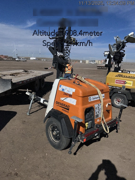 2023 Generac MLT2 Diesel, Flex Switch 120V Input, Powerzone Controller, (4) 320W LED Lights, 4kW Generator, 39.9 Gal Fuel Tank, 2" Ball, T3