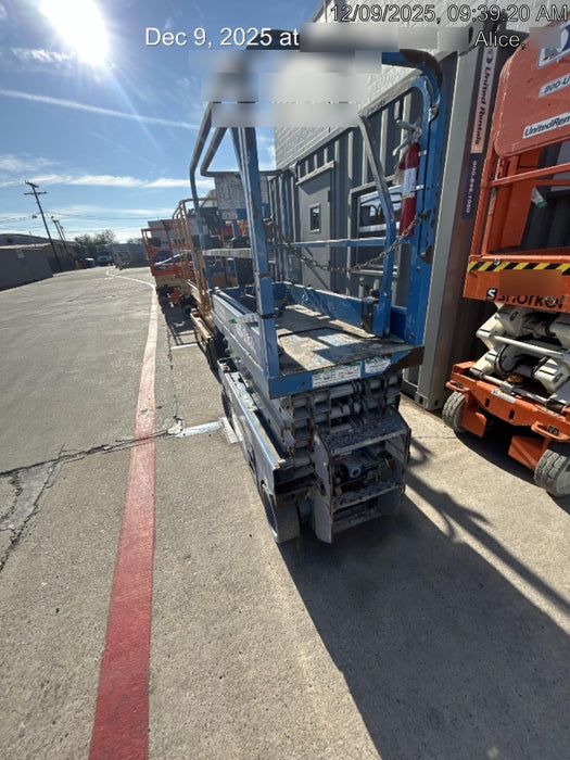2018 Genie GS-1930 Genie GS-1930 Scissor Lift w/Standard Options