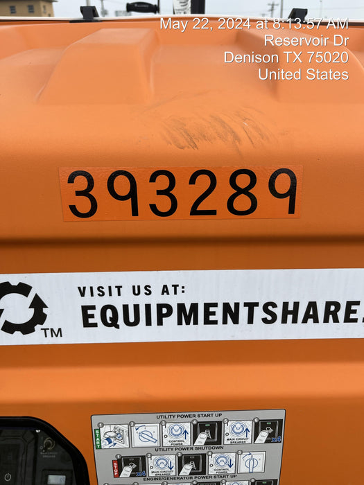 2024 Generac MLT2 Diesel, Flex Switch 120V Input, Powerzone Controller, 
(4) 320W LED Lights, 4kW Generator, 39.9 Gal Fuel Tank, 2" Ball, T3