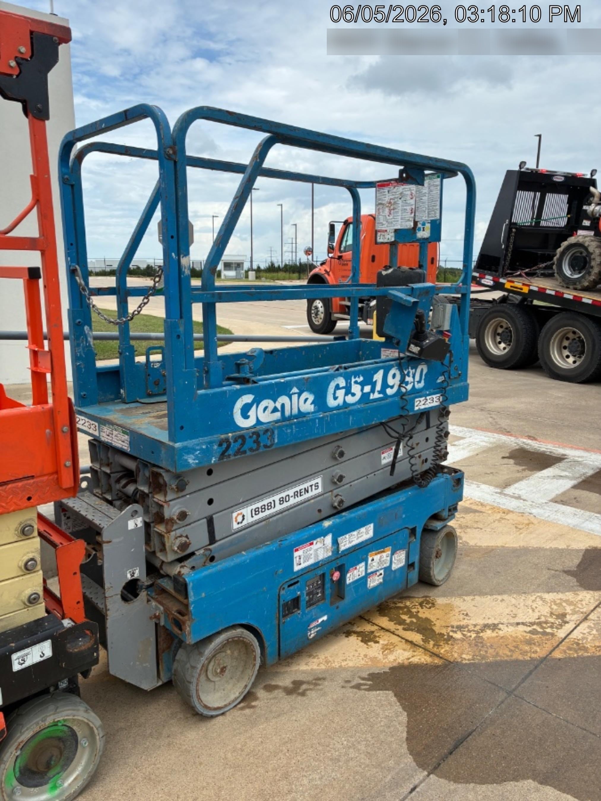2016 Genie GS-1930 Genie GS1930 Scissor Lift