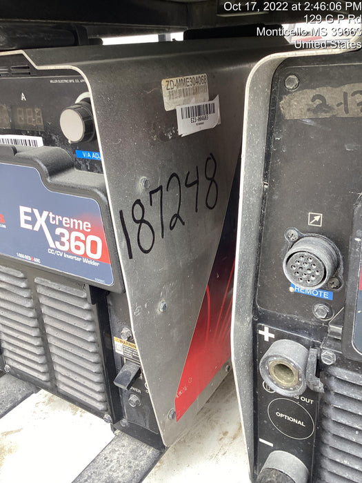 2021 MILLER ELECTRIC XMT 350