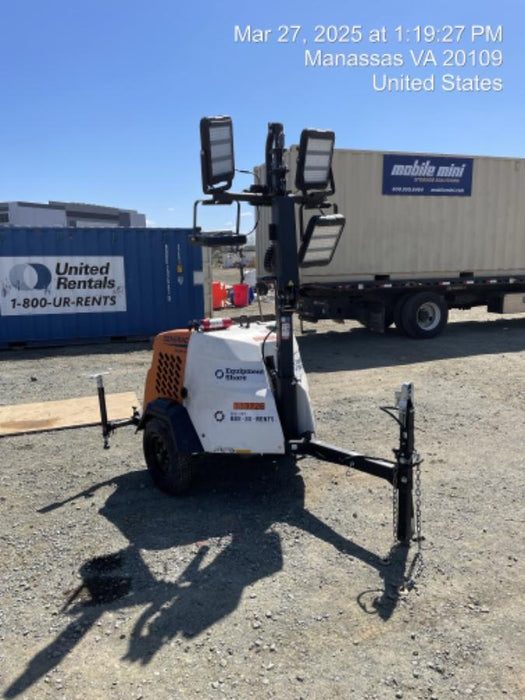 2023 Generac MLT2 Diesel, Flex Switch 120V Input, Powerzone Controller, (4) 320W LED Lights, 4kW Generator, 39.9 Gal Fuel Tank, 2" Ball, T3