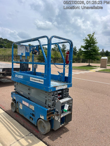 2019 Genie GS-1930 Fixed rails with chain Entry