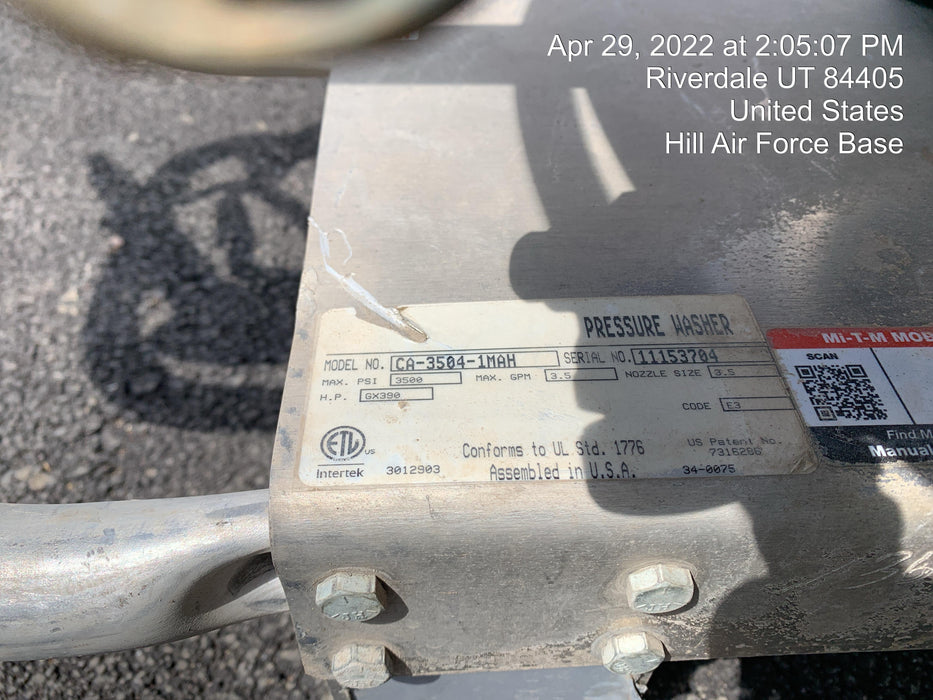 2020 MI-T-M CORPORATION CA-3504-1MAH