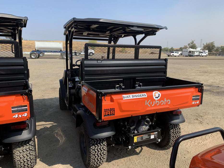 2021 Kubota RTV-X1140W-H Plastic Canopy, Windshield Acrylic Clear, LED Strobe Light, Wire Harness Kit, Back up Alarm
