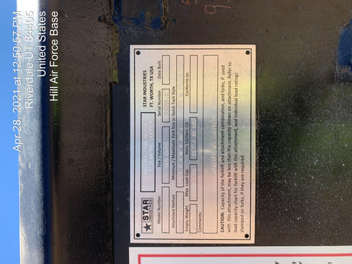 2020 STAR INDUSTRIES 1805N Hopper