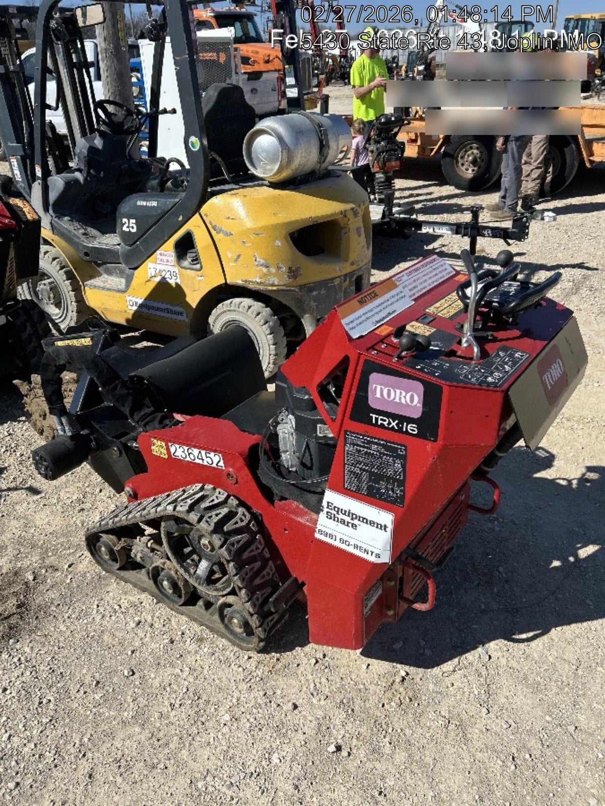 2022 TORO TRX-16
