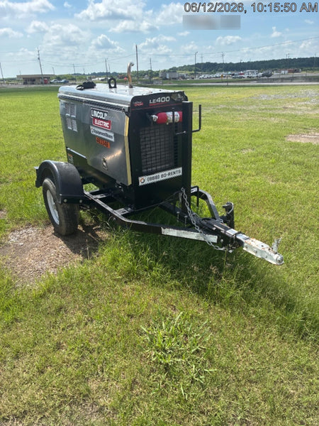 2024 Lincoln Electric LE400 Kubota V1505, Trlr, Cable Rack, Light Kit, ES Decals, T3