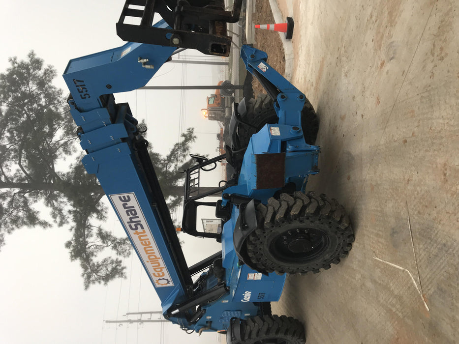 2017 Genie GTH-1056 Genie GTH1056, Solid Tires, 60" carriage, Open ROPS