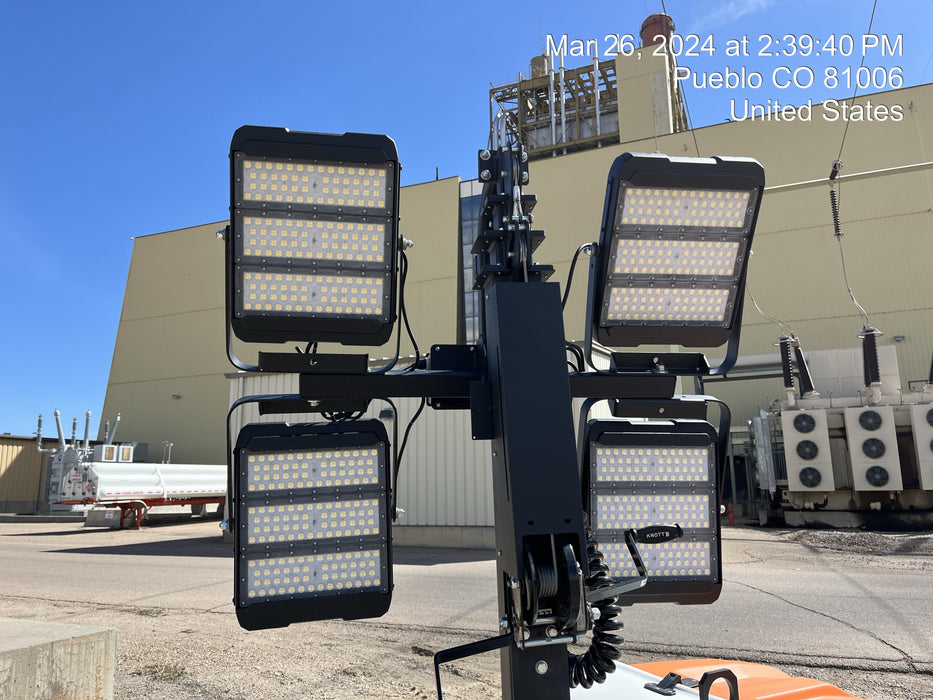 2023 Generac MLT2 Diesel, Flex Switch 120V Input, Powerzone Controller, 
(4) 320W LED Lights, 4kW Generator, 39.9 Gal Fuel Tank, 2" Ball, T3