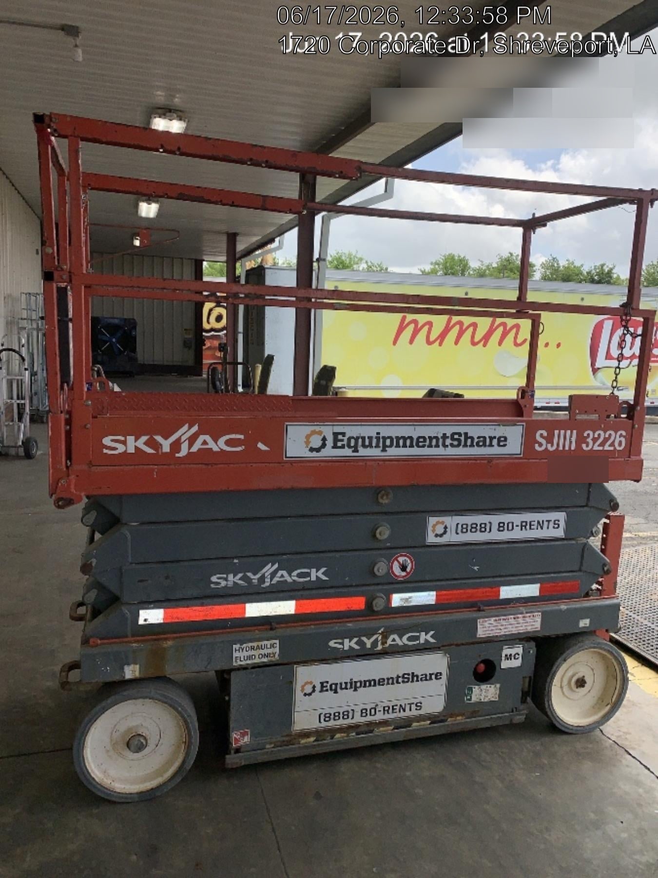 2019 Skyjack SJIII-3226 Standard Options