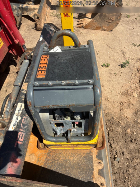 2020 Wacker Neuson DPU4545HEH Walk Behind Reversible Plate Compactor, Diesel