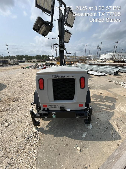 2024 Wacker Neuson LTT4 Diesel, Kohler KDW702, Deep Sea Controller, Auto Start, LED 320W, Bypass Outlet, T3