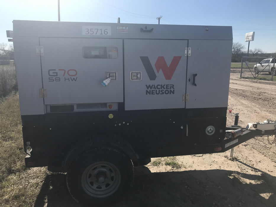 2019 WACKER NEUSON G70