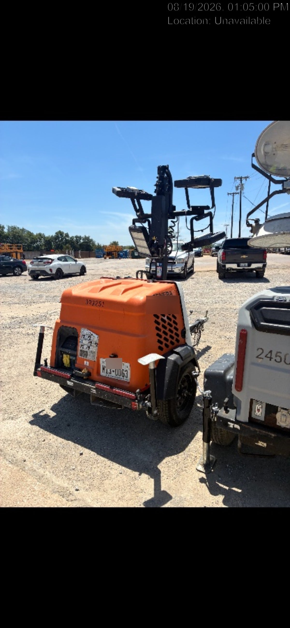 2024 Generac MLT2 Diesel, Flex Switch 120V Input, Powerzone Controller, 
(4) 320W LED Lights, 4kW Generator, 39.9 Gal Fuel Tank, 2" Ball, T3