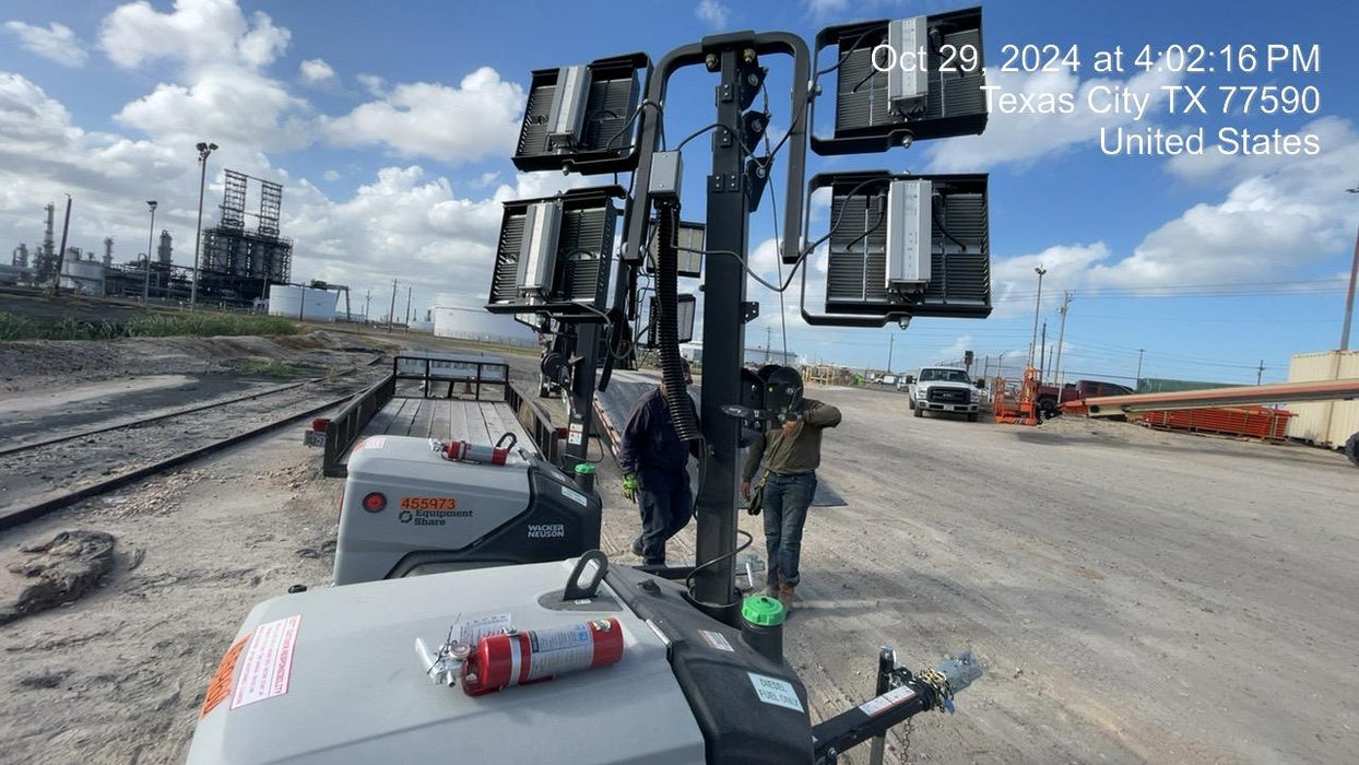 2024 Wacker Neuson LTT4 Diesel, Kohler KDW702, Deep Sea Controller, Auto Start, LED 320W, Bypass Outlet, T3