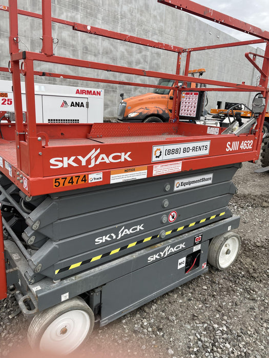 2018 Skyjack SJIII-4632 Standard Rental Specs